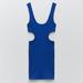 Zara Dresses | Blue Zara Dress | Color: Blue | Size: L