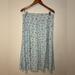 American Eagle Outfitters Skirts | American Eagle Floral Maxi Skirt (Xl) | Color: Blue | Size: Xl
