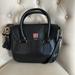 Kate Spade Bags | Kate Spade Black Smooth Leather Convertible Tote Shoulder Bag | Color: Black | Size: Os