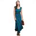 Anthropologie Dresses | Anthropologie Short Sleeve Teal Maxi Dress Size 0 Nwt | Color: Blue/Green | Size: 0