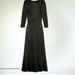 Gucci Dresses | Gucci Lame Viscose Dress Size Xs | Color: Black | Size: Xs