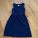 Anthropologie Dresses | Anthropologie Maeve Navy Blue Sleeveless Dress Pockets Scallop Hem Xs | Color: Blue | Size: Xs