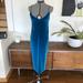 Zara Dresses | Blue Velvet Dress | Color: Blue | Size: S