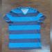 American Eagle Outfitters Shirts | American Eagle Men's Blue Striped V-Neck Size Large T-Shirt | Color: Blue | Size: L