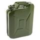 20 Litre Metal Jerry Can Wolf Army Green 20L Leak-Proof Fuel Storage Gas Diesel Gasoline Petrol Oil Tank Canister 3 Handle Durable Container for Vehicle Off Road Emergency