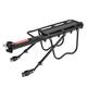 Bike Luggage Carrier Bike Saddle Bag Rack Bike Carrier Rack Rear Tire Bike Rack Pannier Rack Adjustable Rear Wheel Bike Rack Bike Cargo Carrier Shelves Back Rack Accessories Riding