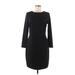 Old Navy Casual Dress - Sheath: Black Solid Dresses - Women's Size Medium