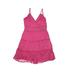 Trixxi Girl Dress - Mini: Pink Polka Dots Skirts & Dresses - Size Small