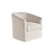 Barrel Chair - Tommy Bahama Home Sunset Key Upholstered Swivel Barrel Chair Cotton in White | Wayfair 01-7672-11SW-40