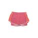 Nike Athletic Shorts: Pink Color Block Activewear - Women's Size Medium