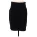 Eileen Fisher Casual Skirt: Black Solid Bottoms - Women's Size Large