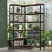 17 Stories Waynant Etagere Bookcase Metal in Brown | 71.6 H x 43.3 W x 9.3 D in | Wayfair CC5C749ABB9F4914865D127DFD342876