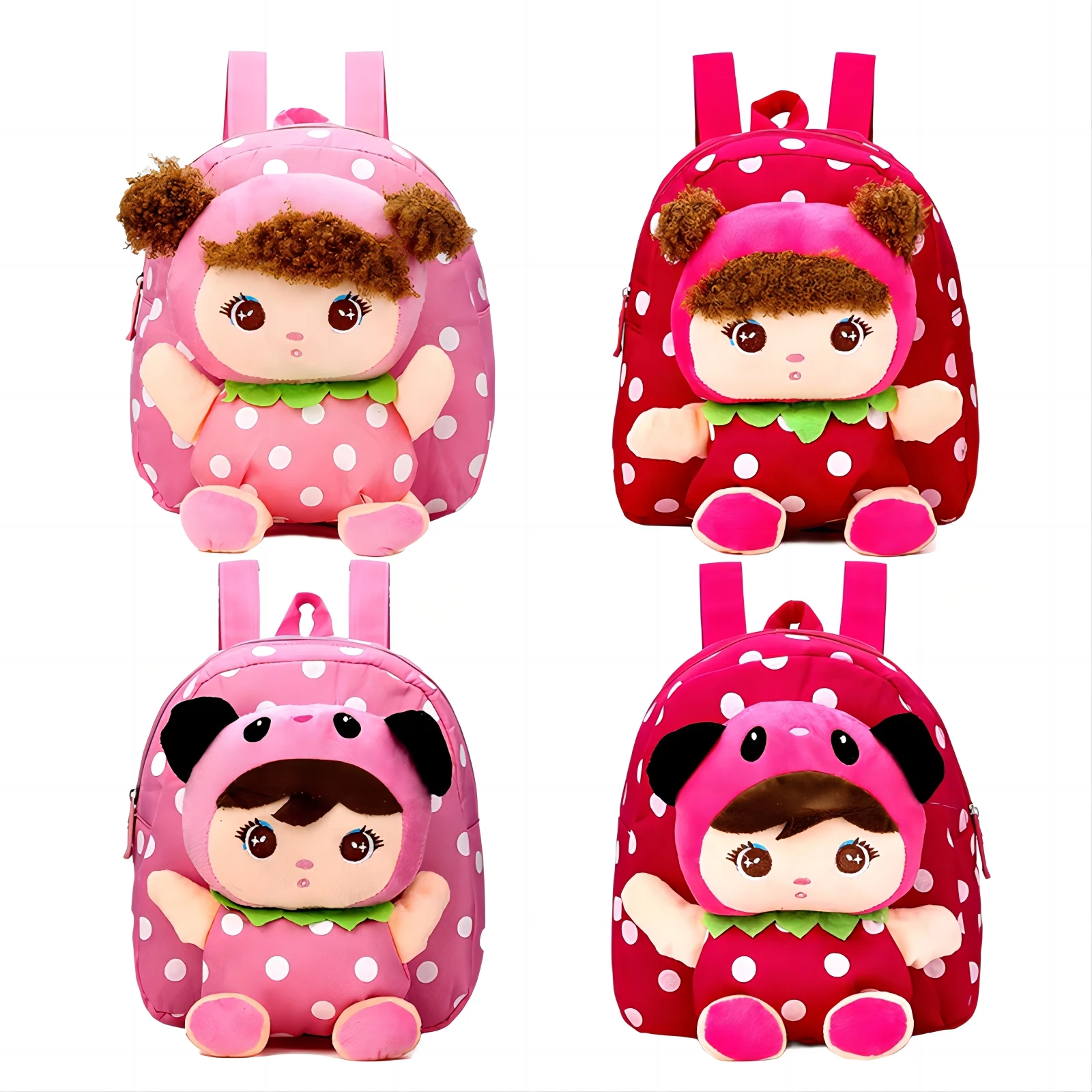 Cartable en peluche de dessin animé pour enfants, sac à dos pour tout-petits, sacs à dos pour enfants, cartable de maternelle, sacs d'école Kawaii pour enfants