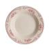 Homer Laughlin HL2532 12 3/4 oz American Rose Soup Bowl - China, Rose, 24/Case, White