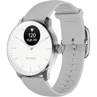 Withings ScanWatch Light - 37MM White Hybrid Smartwatch
