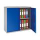 Stahlschrank, abschließbar, zerlegt, 91 x 32 x 74 cm blau, Phoenix, 91.5x83x37 cm