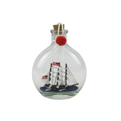 USS Constitution Model Ship in a Glass Bottle 4