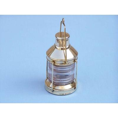 Brass Lantern Paperweight 5" - 2" L x 2" W x 5" H