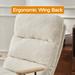 Modern Adjustable Back Angle Rocking Chair with Retractable Footrest
