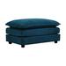 Chenille Fabric Ottomans Footrest to Combine with 2 Seater Sofa, 3 Seater Sofa and 4 Seater Sofa