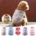 Jacenvly Pet Health And Wellness Products Clearance Cute Dog Puppy Clothing Sweater Small Puppy Shirt Soft Pet Blue