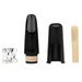 Clarinet Mouthpiece Set Threaded Metal Clip ABS Cork Mouthpiece Hat Reed Clarinet Mouthpiece 4 Pieces