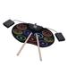 Nebublu Electronic Drum Powered Drumsticks Pedals Set Drum Kit USB/Battery Powered Drumsticks 9 Silicon Drum Silicon Drum Pads Size Roll-Up Drum Pedals Children Kids Pads USB/Battery Powered bosnyyds