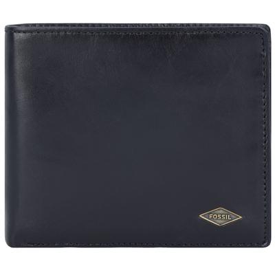 Fossil Ryan Geldbörse Leder 11,5 cm black Schwarz Herren Image