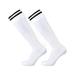 Aoanydony Durable And Elastic Athletic Socks For Hockey And Football Players Womens Athletic Socks Sports Socks For Football Socks black stripes