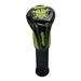 Aoanydony Durable for Golf Driver Headcover PU Leather UT Club Head Cover Guard Green No.1 37CM