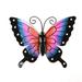 Iron Craft Butterfly Pendant Wall Art Decor Wall Hanging Decoration Home Ornament