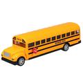 kids school bus toy 1Pc School Bus Model Toy Alloy Pull Back Model Bus Toy Kids Car Toy (Large 1:24)