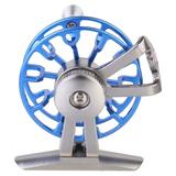 Metal Fishing Reel 1 Pc Metal Fishing Reel Fly Fishing Reel Fishing Wheel Front Wheel Fishing Raft Wheel Fishing Gear for Fishing (Right Hand Blue)