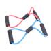 FRCOLOR 2 PCS Gym 8 Word Chest Developer Rubber Latex Resistance Bands Pulling Rope Exercise Stretch Fitness Yoga Tube