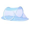 TOYMYTOY Summer Portable Baby Mosquito Insect Cradle Net Folding Baby Bed Crib Mosquito Net Baby Infant Bedding Mesh Crib Netting (Blue)