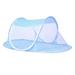 TOYMYTOY Summer Portable Baby Mosquito Insect Cradle Net Folding Baby Bed Crib Mosquito Net Baby Infant Bedding Mesh Crib Netting (Blue)