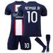 2022-2023 Paris Saint-Germain Soccer Jersey Activewear for Kids and Adults