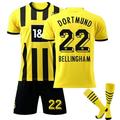 2022-2023 Borussia Dortmund Jersey Kid Men Soccer Jersey Football Jersey Kits