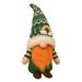 St. Patrick Clearance! Feltree Irish Doll Santa Gnome Gnomes Irish Plush Gnomes Irish Scandinavian Swedish Festival Doll Green Gnomes Decor for Office Festival Decor Dining Table