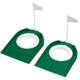2pcs Golf Putting Vent Cup Indoor Golf Putting Green Portable Golf Practice Accessories