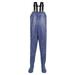 Manxivoo Fishing Gifts for Men Waders Fishing Boots Fishing Trousers with Braces Breathable Crosswater Waders Plus Size Jumpsuit Overalls for Men Blue1 39