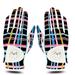 FINGER TEN Golf Gloves Women Left Right Hand Leather with Bling Ball Marker Value 1 Pair Colored Glove for Right Left Handed Golfer All Weather Grip