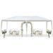 Ktaxon 10 X 20 Canopy Party Wedding Tent Gazebo Outdoor Pavilion W/ No Sidewall White