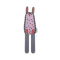 NUOLUX Animals Magnetic Hooks Removable Decorative Fridge Sticker Refrigerator Message Magnet Coat Hanger Key Holder Storage Hook (Rabbit)