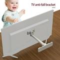 Riguas TV Anti-fall Bracket Punch-free Easy Installation Adjustable Safety Bracket for Baby Proofing Doors Windows