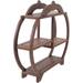 Antique Display Shelf Wooden Antique Display Frame Curio Tea Pot Storage Shelf