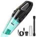 Handheld Vacuum Cleaner Car Vacuum Cleaner Cordless with LED Light High 120W Powerful Hand Held Vacuuming Cordless Portable Mini Lightweight Wet Dry