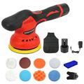 Nebublu Polishers Polisher 12V Lithium Battery Polisher Variable Speed 5500RPM Buffer/Polisher/Sander Car Buffer Polisher Variable Speed Buffer Polisher 12V Speed 8 Variable Buffers Polishers Kit