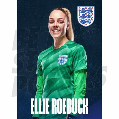 England Ellie Roebuck Headshot Home Poster A3 Image