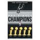 NBA San Antonio Spurs - Champions 23 Wall Poster 14.725 x 22.375 Framed